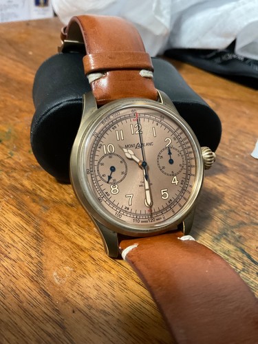 Montblanc 1858 chronograph - montblanc,
